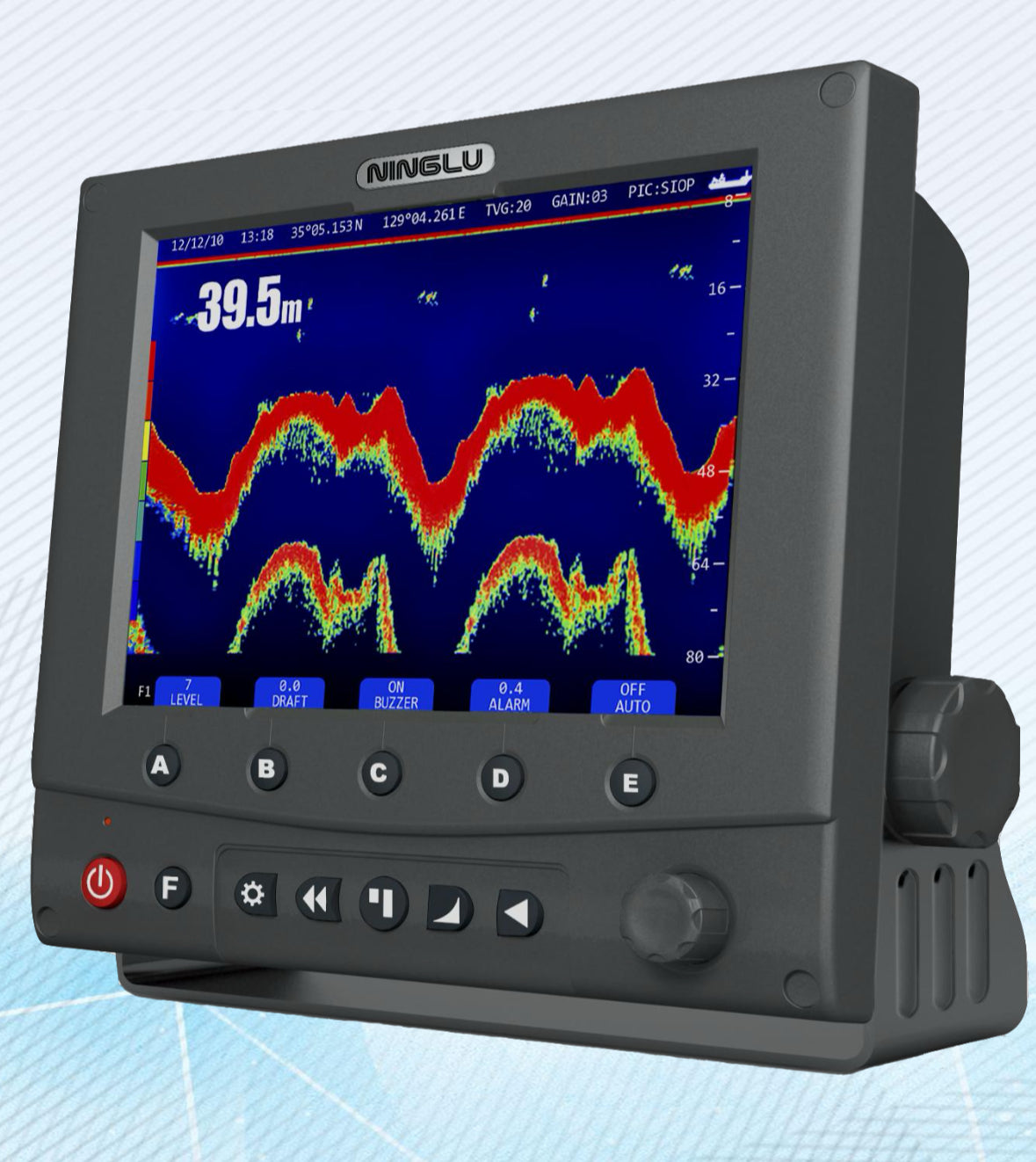 10 inch TFT navigation sounder DS2008